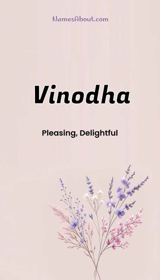 Meaning of Vinodha