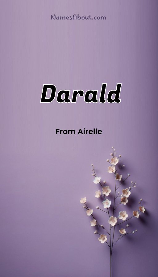 Meaning of Darald