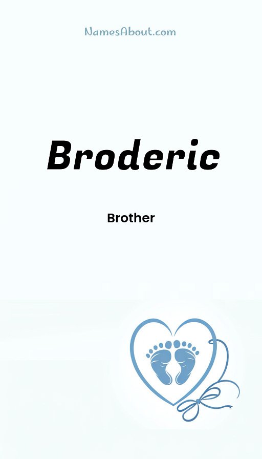 Meaning of Broderic
