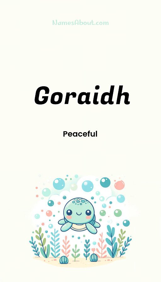 Meaning of Goraidh