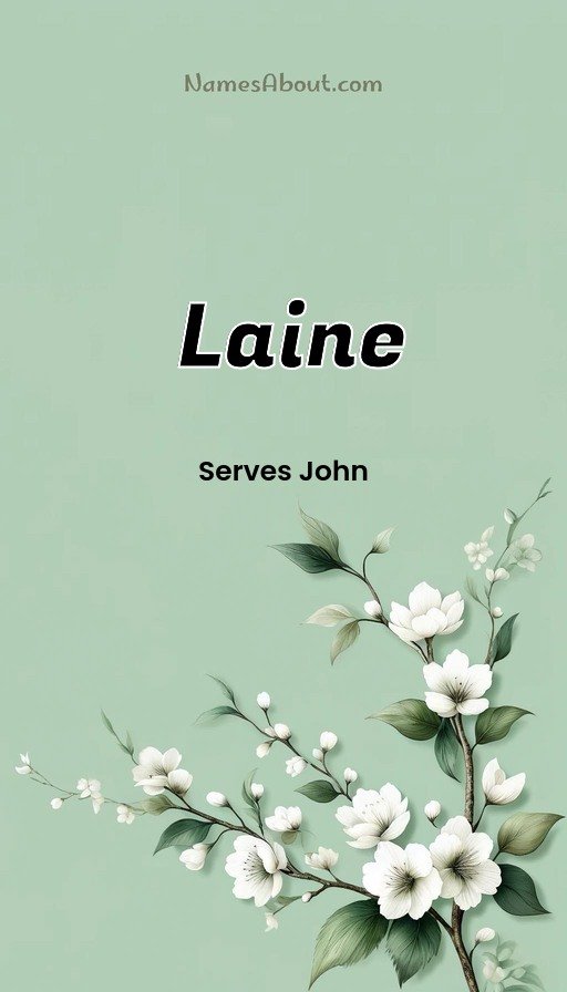 Meaning of Laine