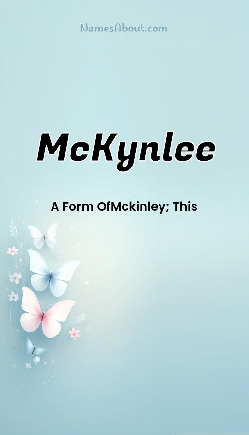 Meaning of Mckynlee