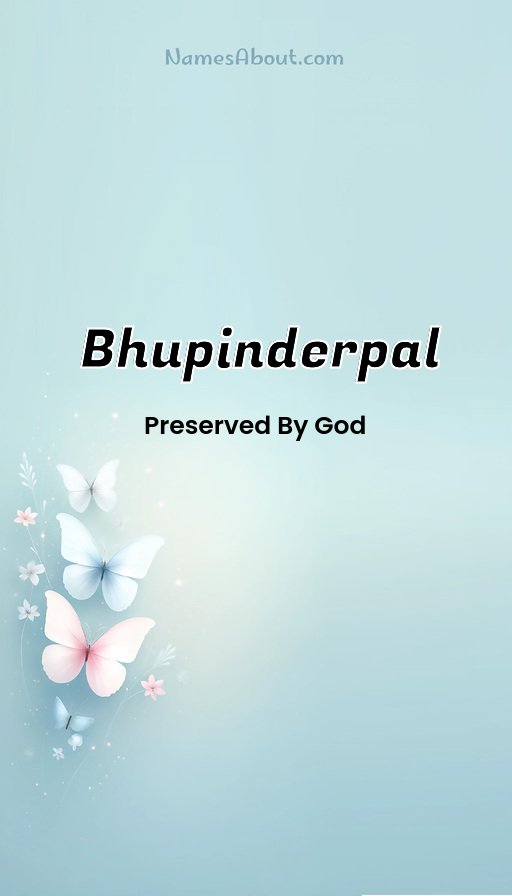 Meaning of Bhupinderpal