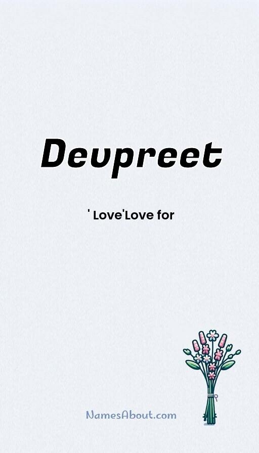 Meaning of Devpreet