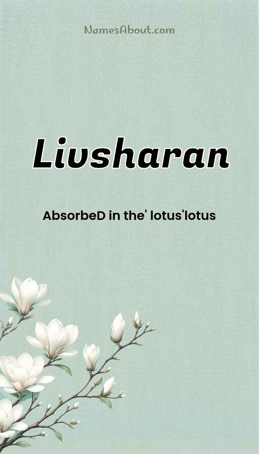 Meaning of Livsharan