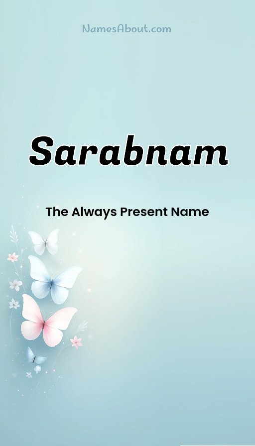 Meaning of Sarabnam