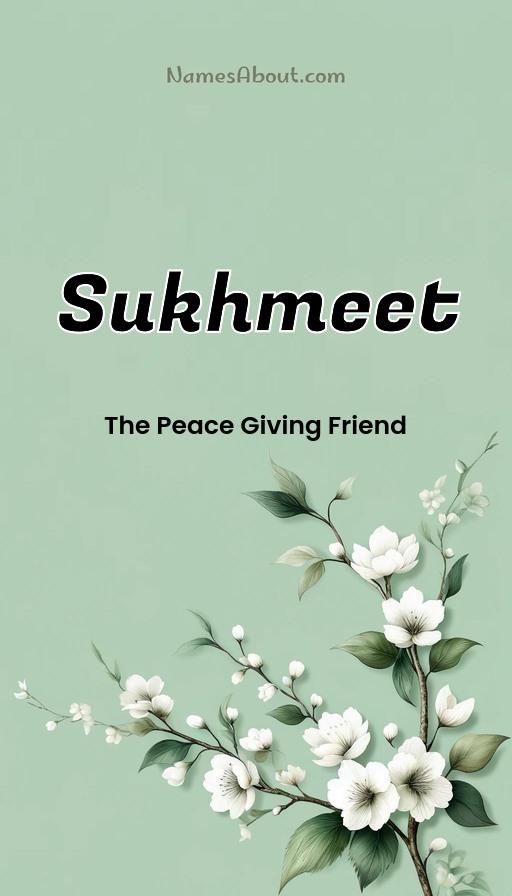 Sukhmeet name meaning, Meaning of Sukhmeet, Sukhmeet name origin, Sukhmeet name personality, Sukhmeet name numerology, Sukhmeet name significance, Sukhmeet name lucky number, Sukhmeet name traits, Popularity of Sukhmeet name, Spiritual meaning of Sukhmeet, Unique name Sukhmeet meaning