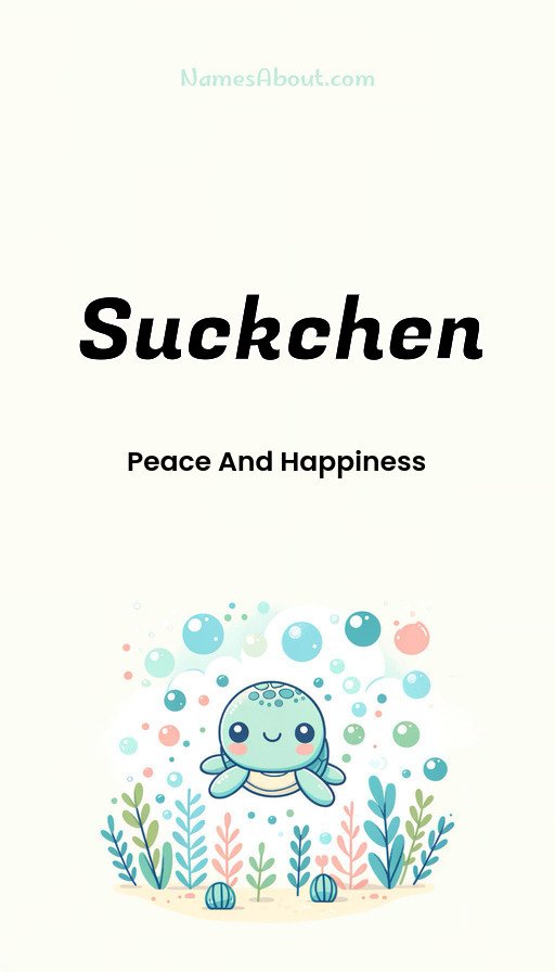 Meaning of Suckchen