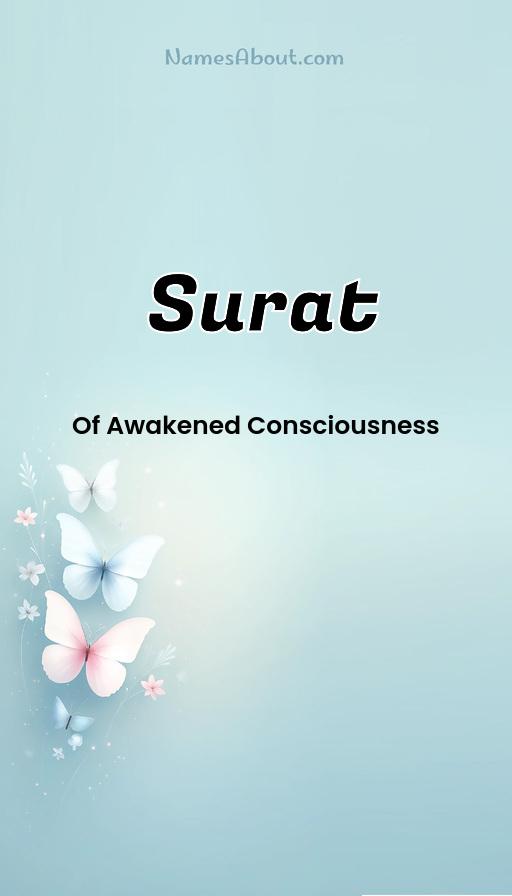 Surat name and meaning