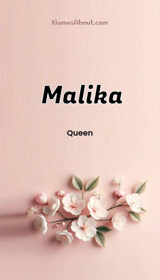 Meaning of Malika