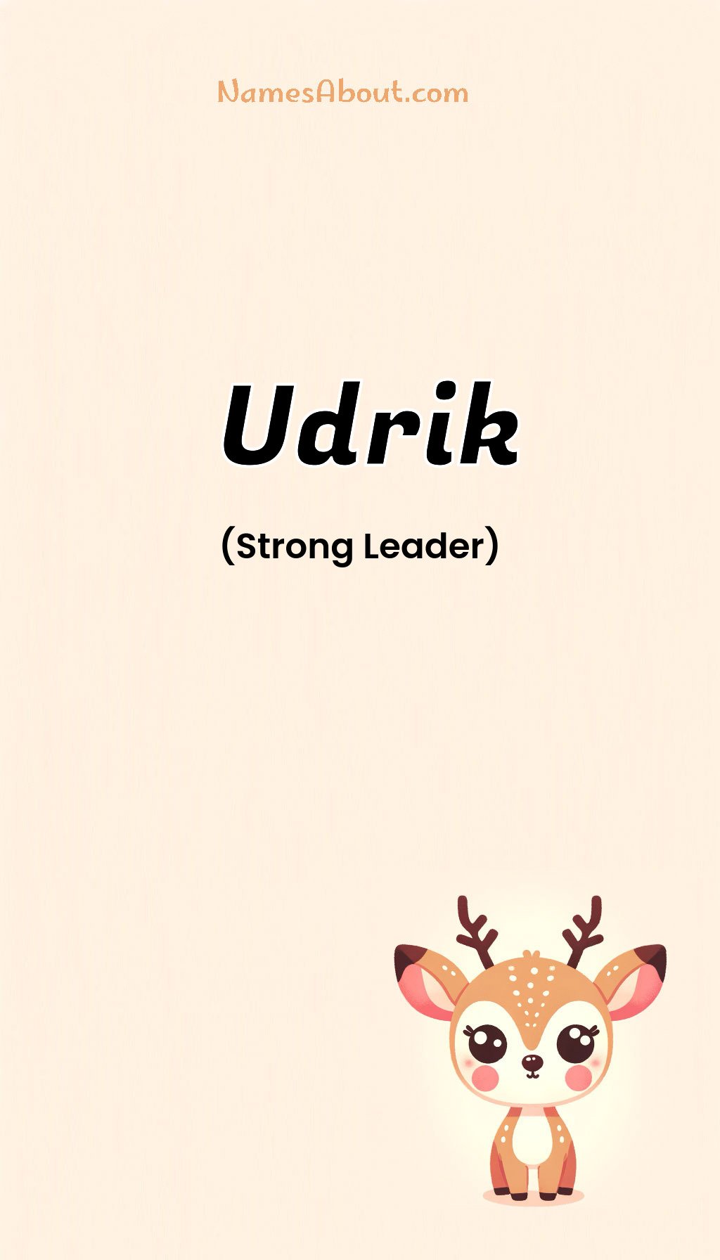 Udrik name and meaning