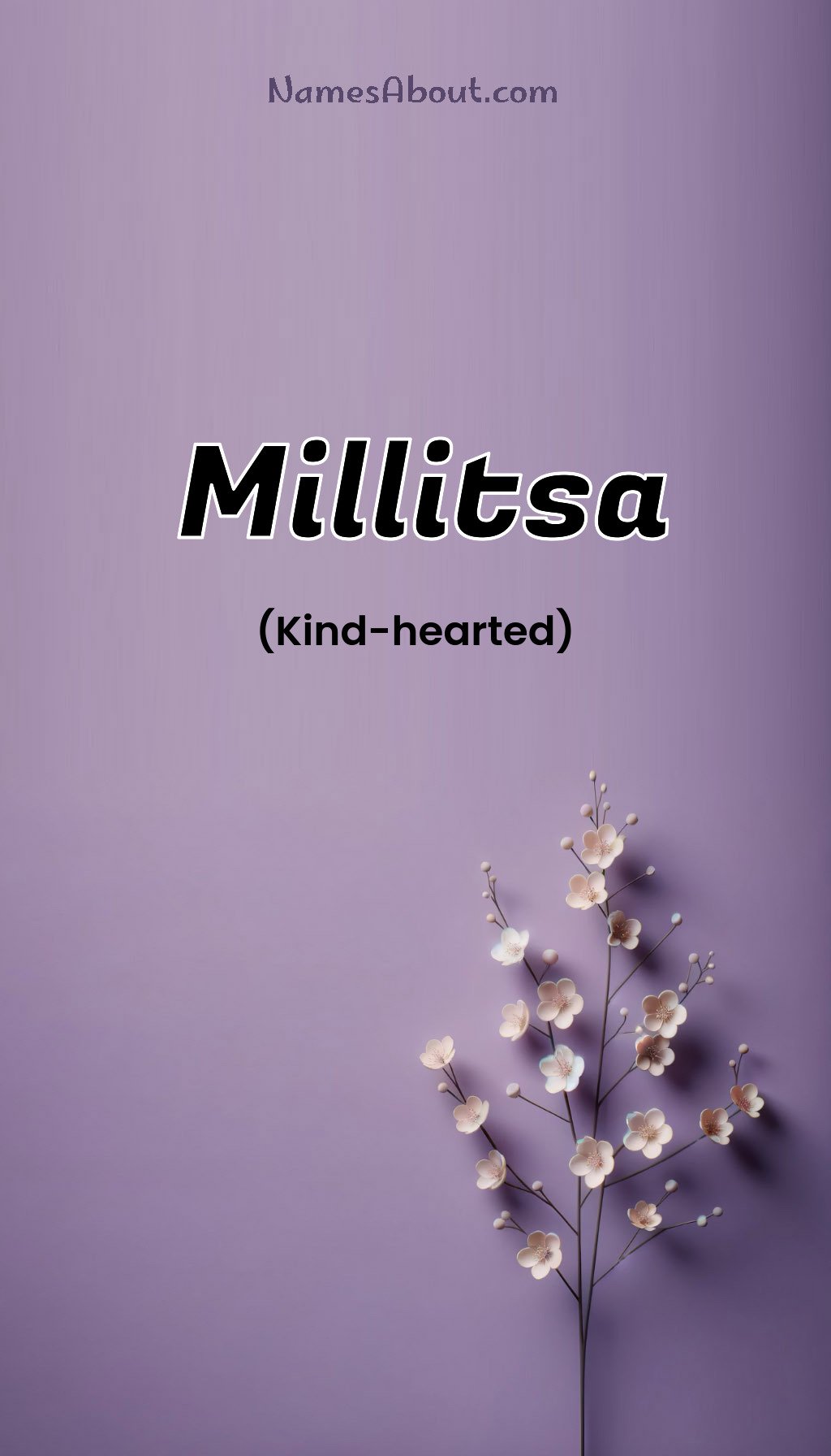 Millitsa name and meaning