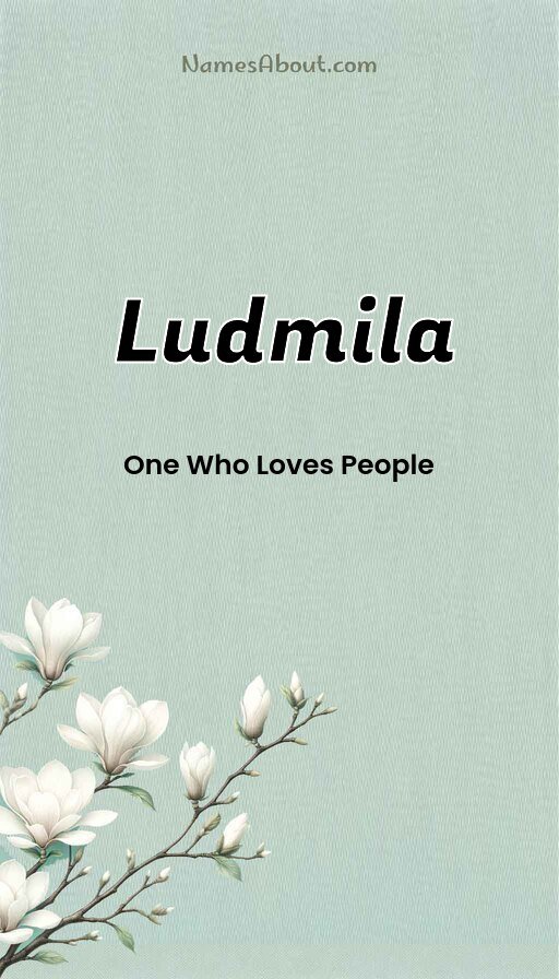 Meaning of Ludmila
