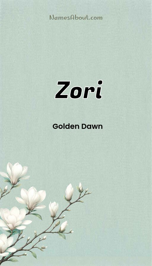 Meaning of Zori