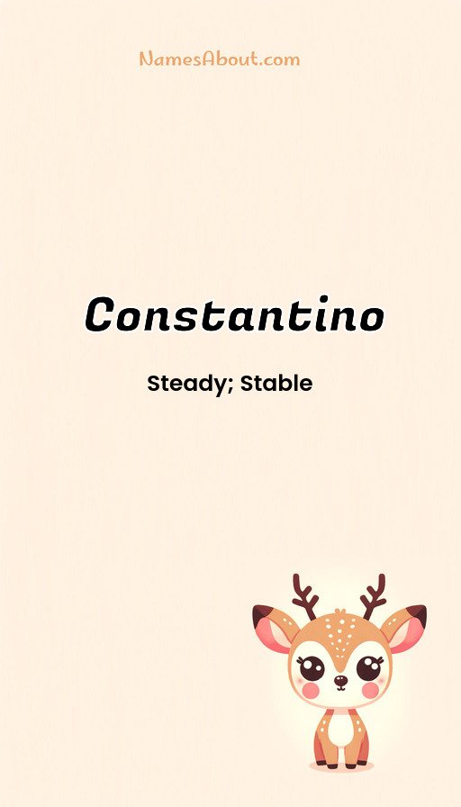 Meaning of Constantino