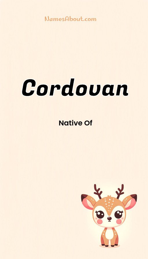 Meaning of Cordovan