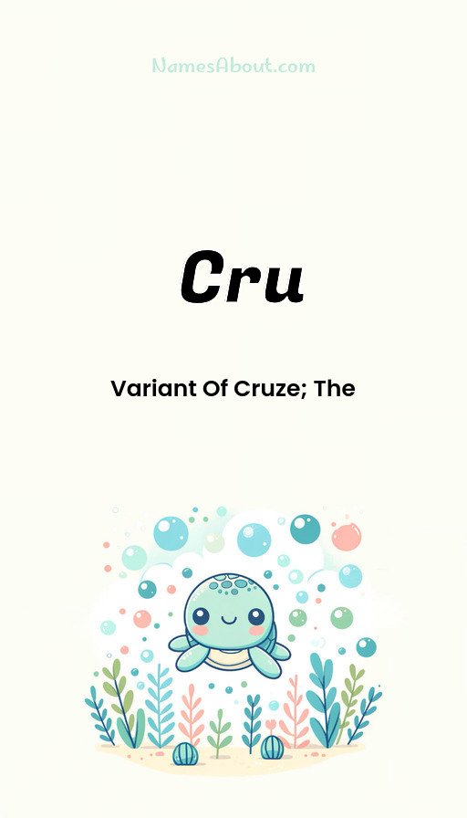 Meaning of Cru