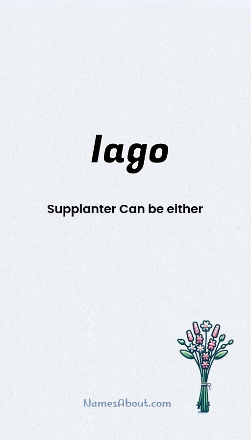 Meaning of Iago