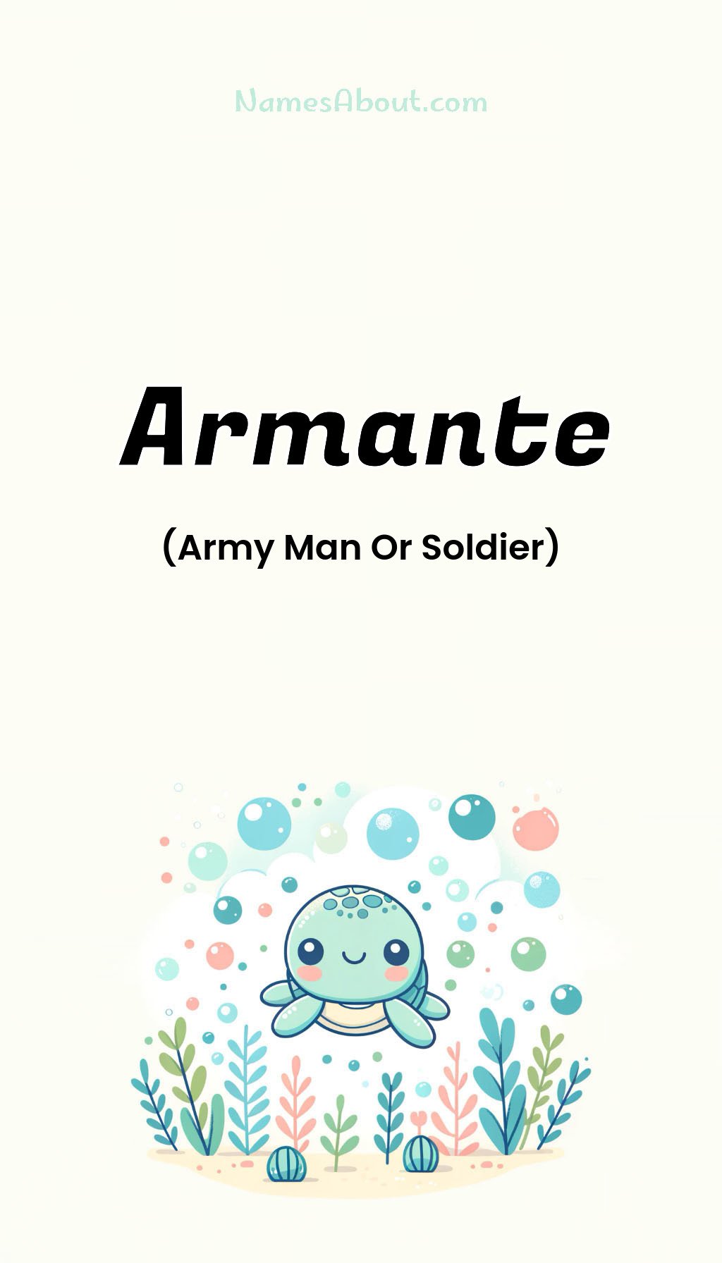 Armante name and meaning