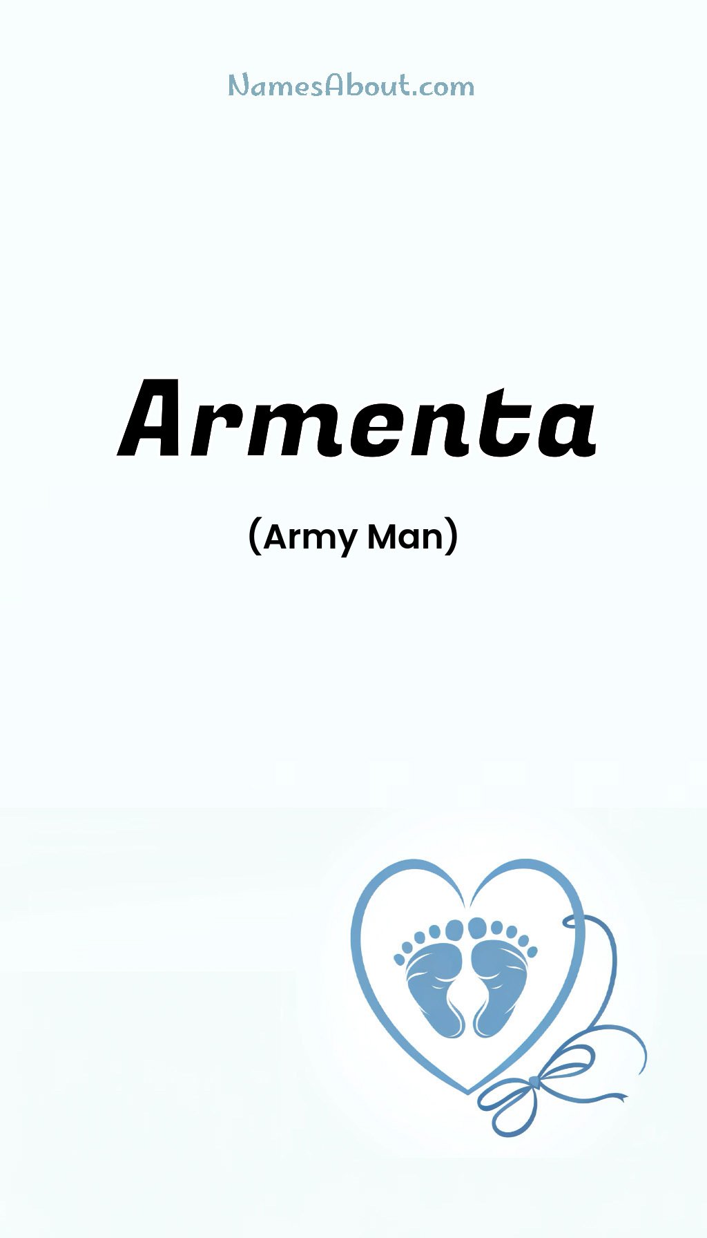 Armenta name and meaning