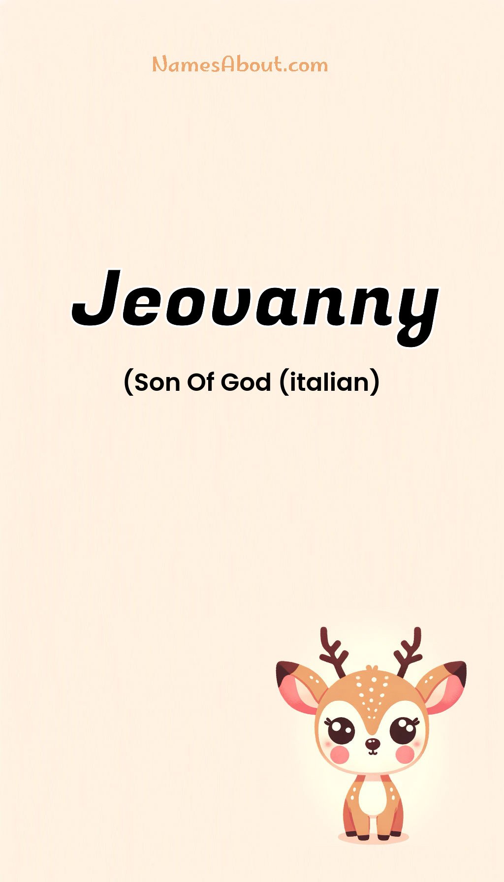 Jeovanny name and meaning