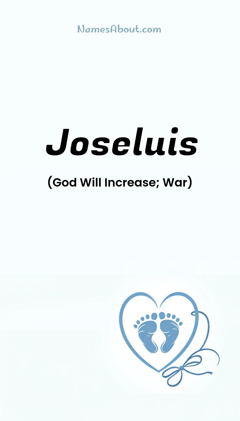 Joseluis name and meaning