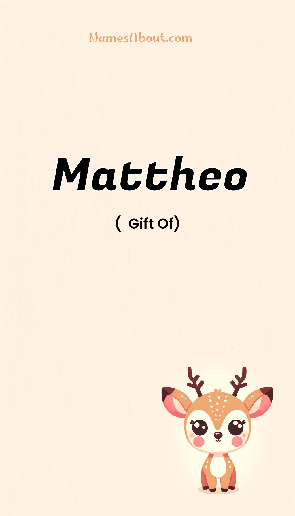 Mattheo name and meaning