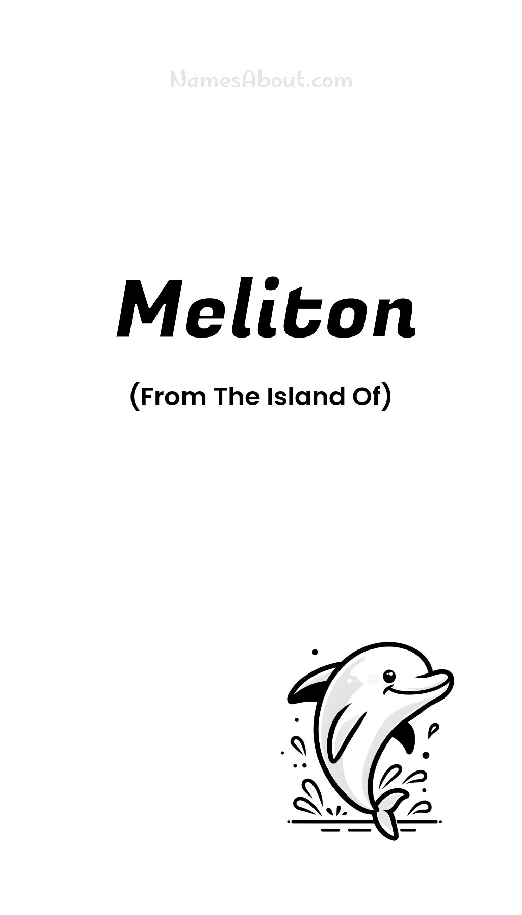 Meliton name and meaning