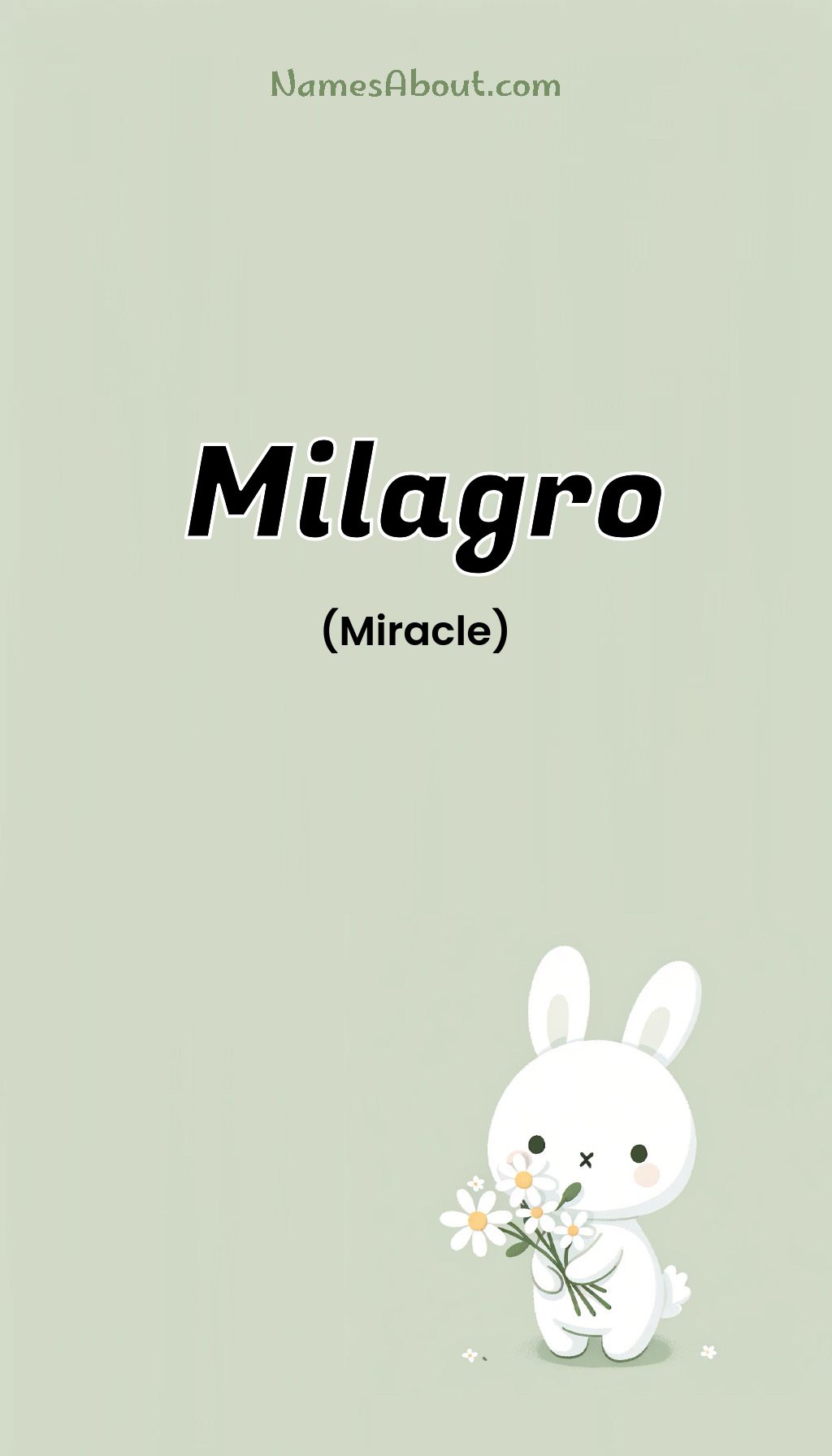 Milagro name and meaning