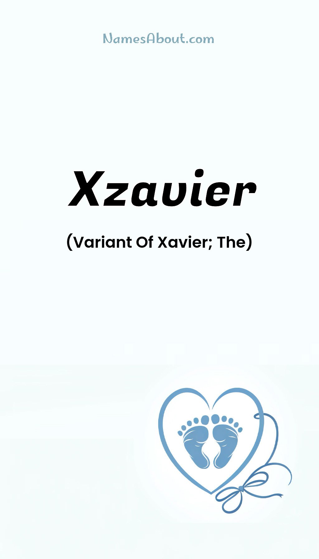 Xzavier name and meaning