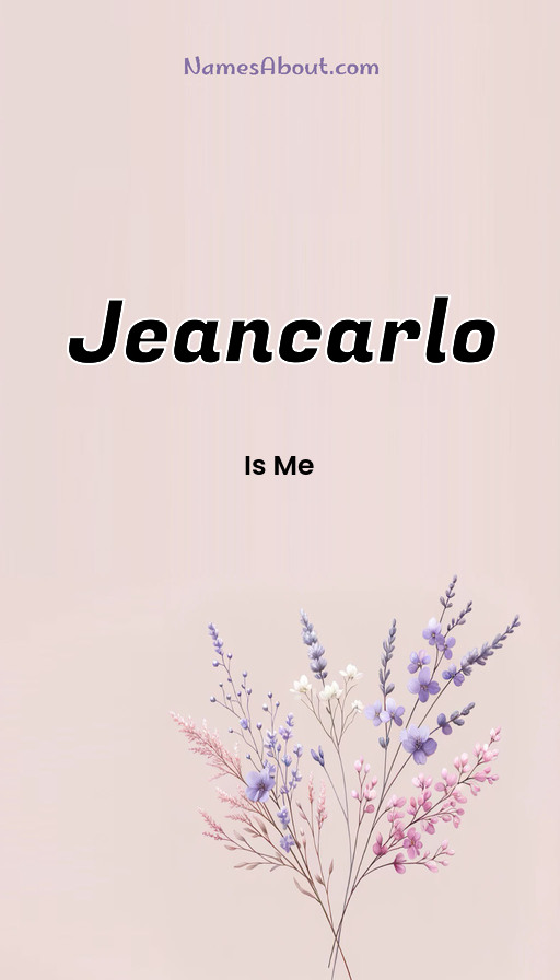 Meaning of Jeancarlo