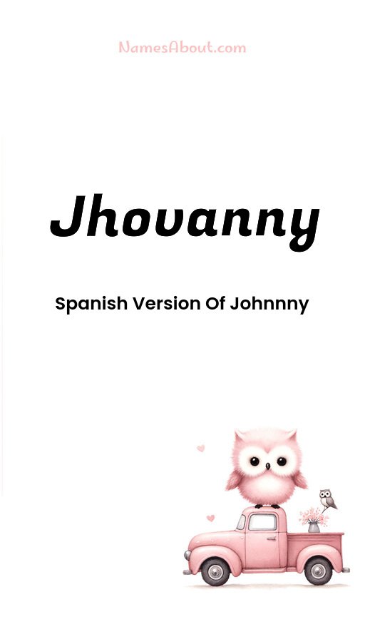 Meaning of Jhovanny