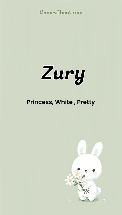 Meaning of Zury