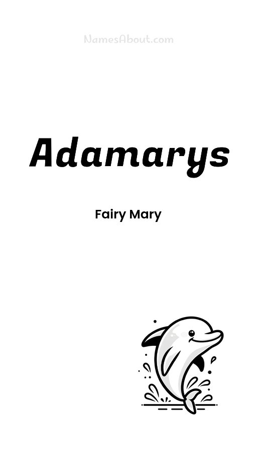 Meaning of Adamarys