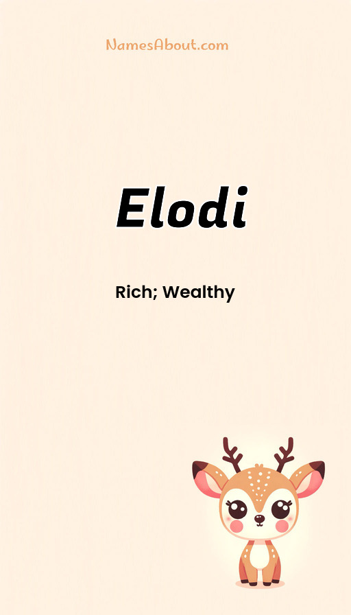 Meaning of Elodi
