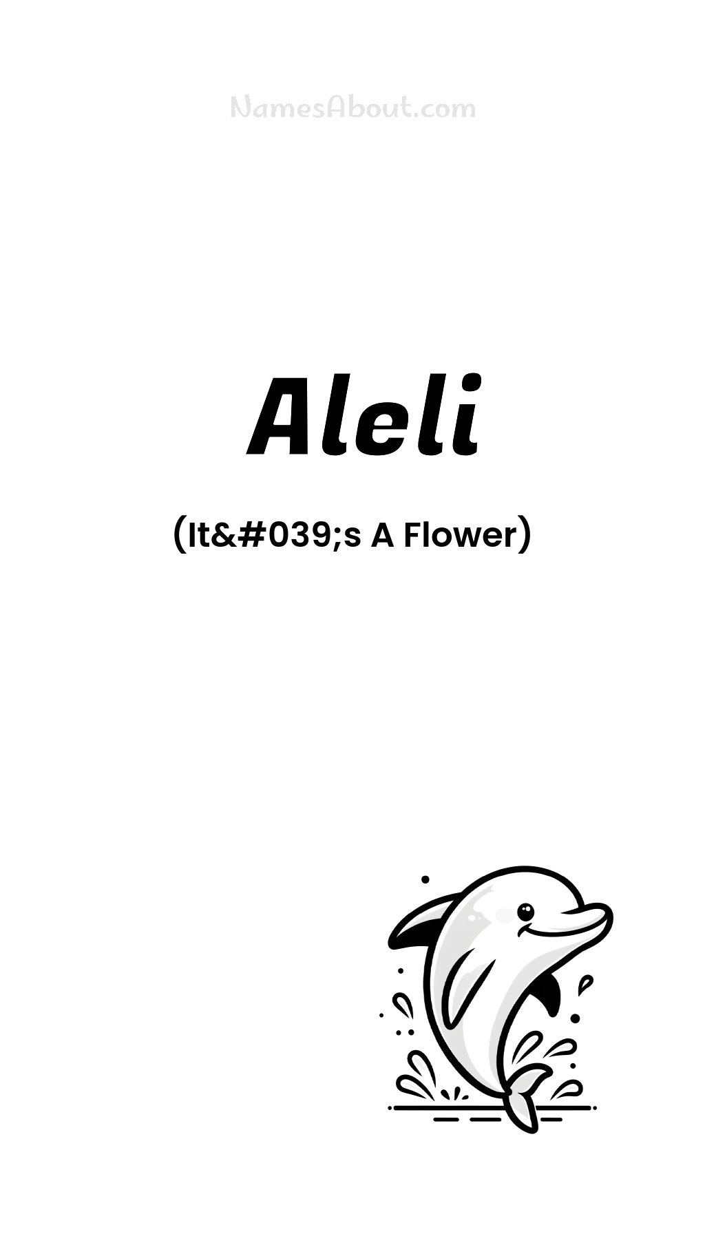 Aleli name and meaning