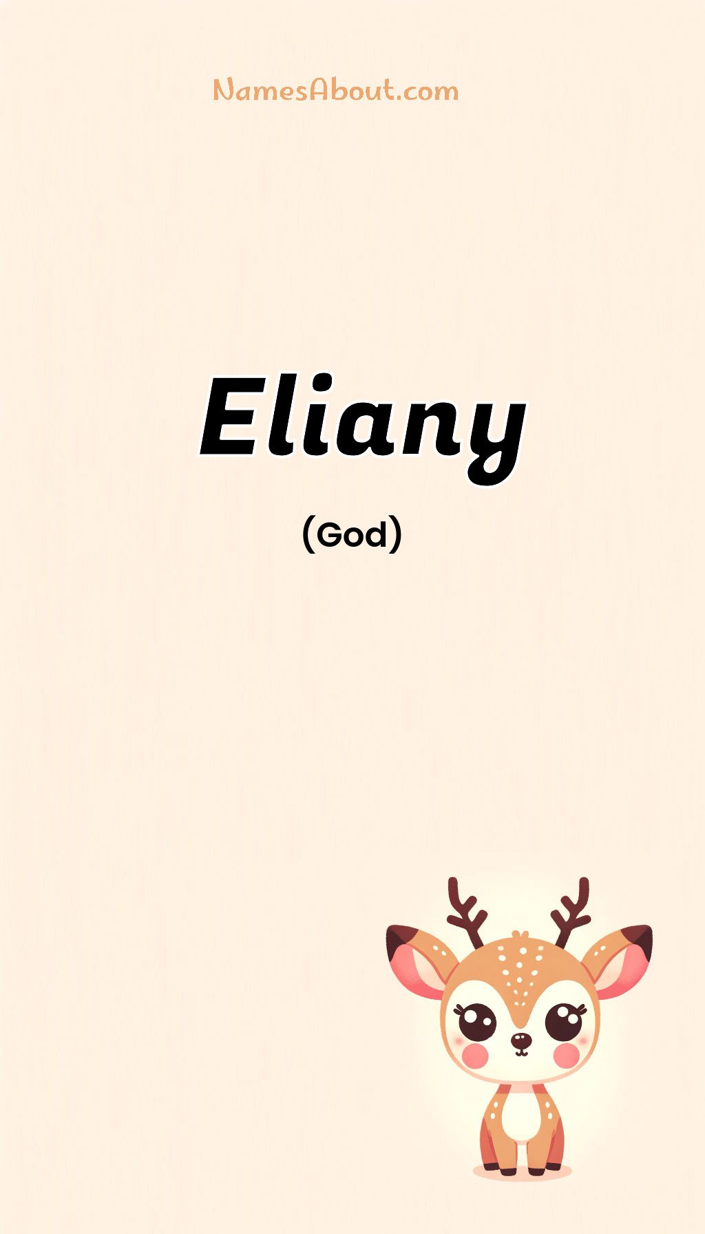 Eliany name and meaning