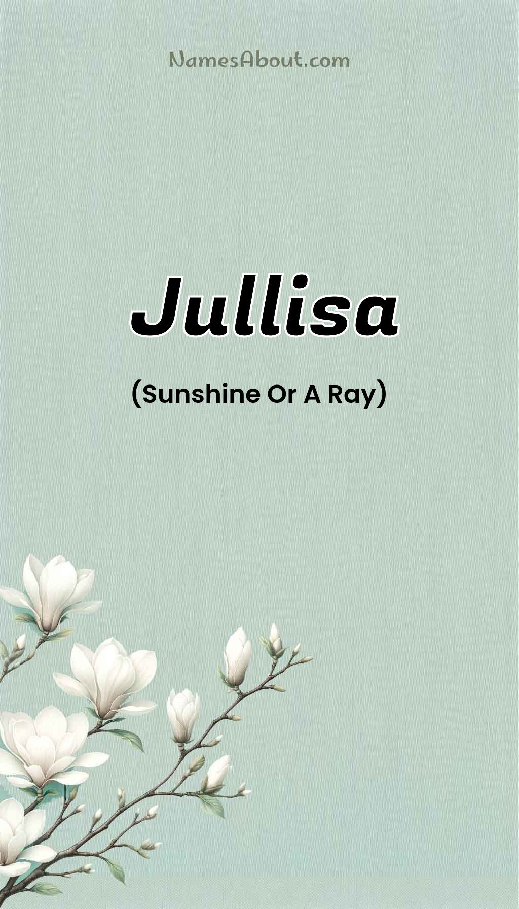 Jullisa name and meaning