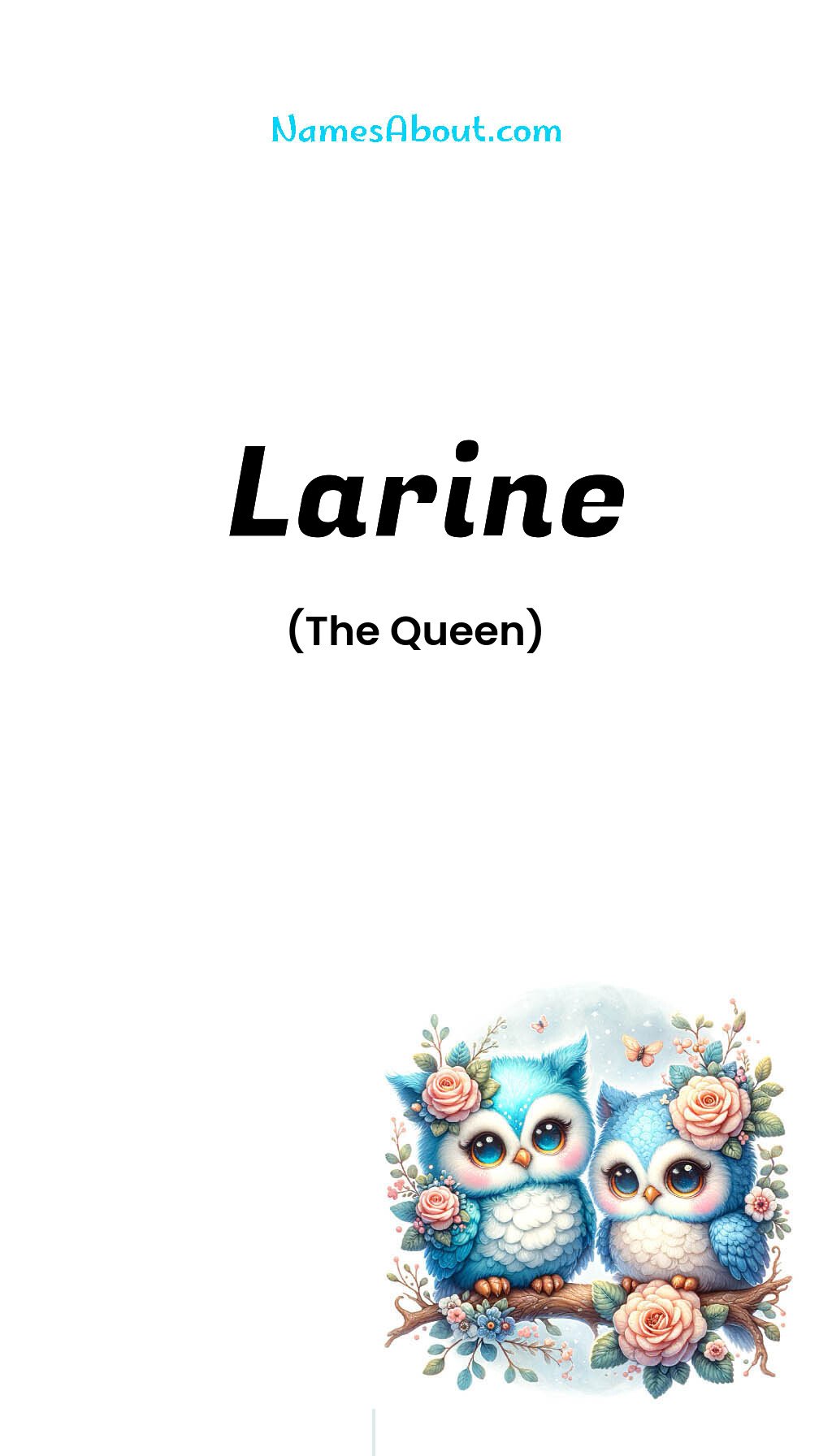 Larine name and meaning