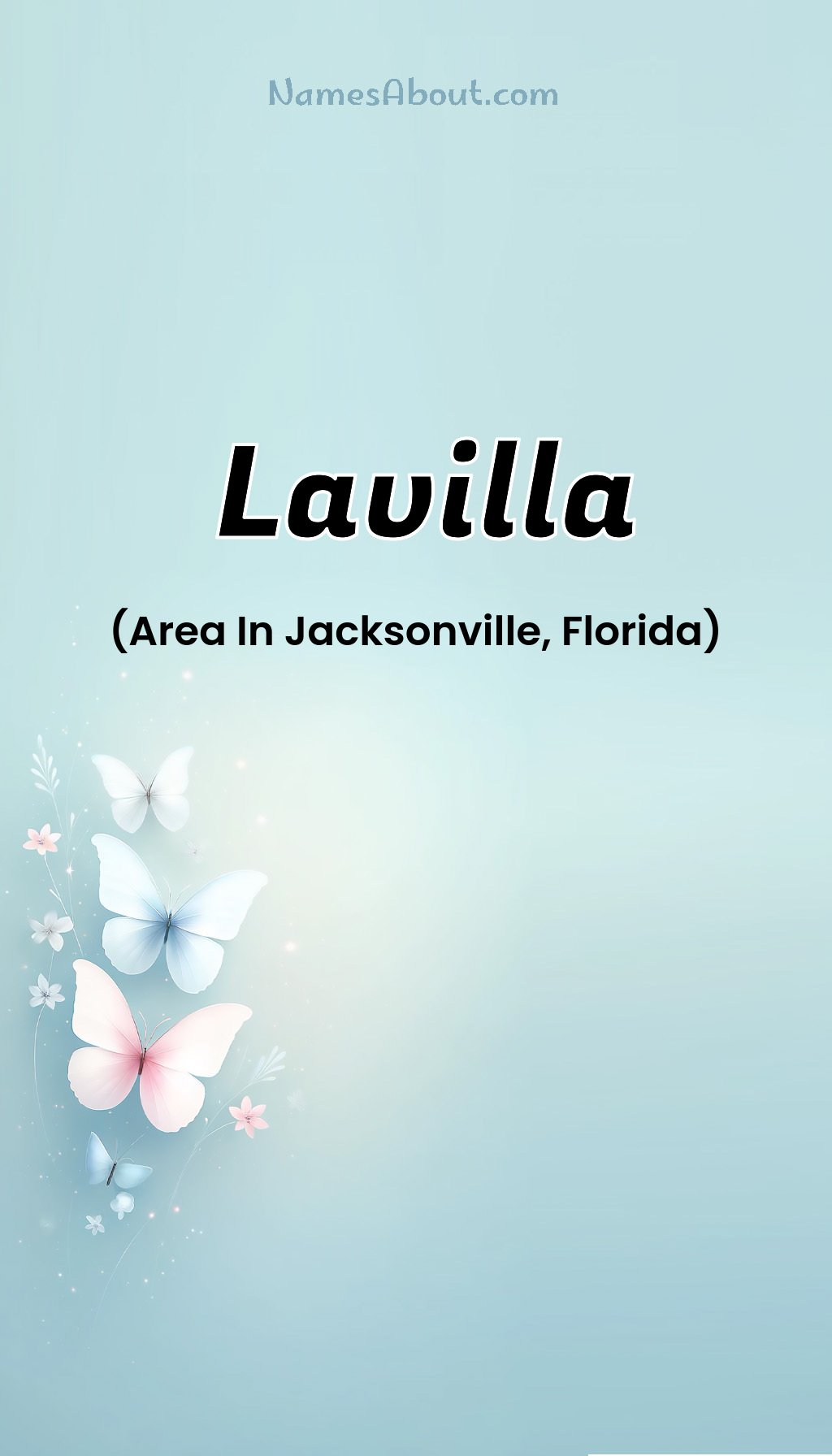 Lavilla name and meaning