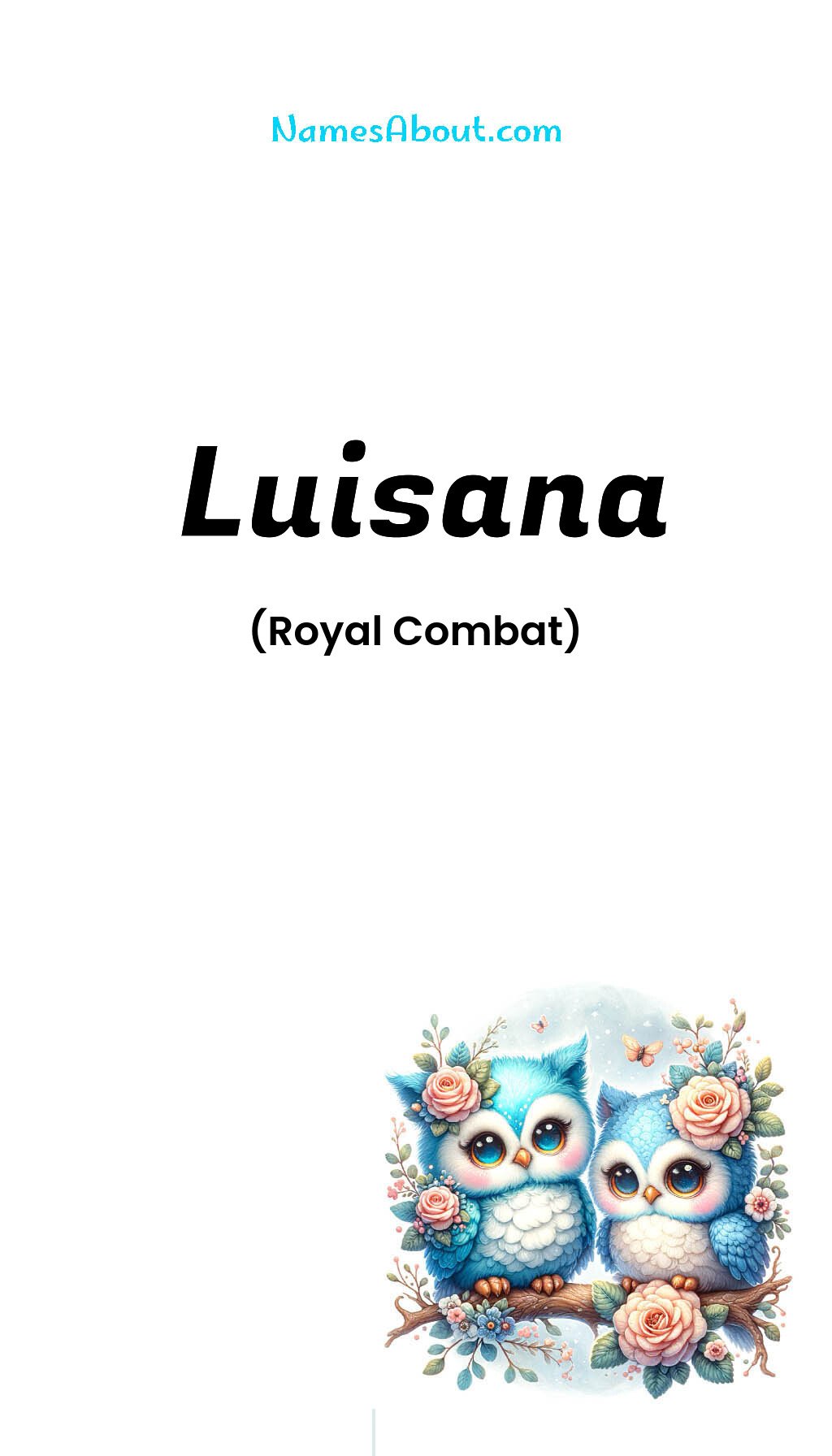 Luisana name and meaning