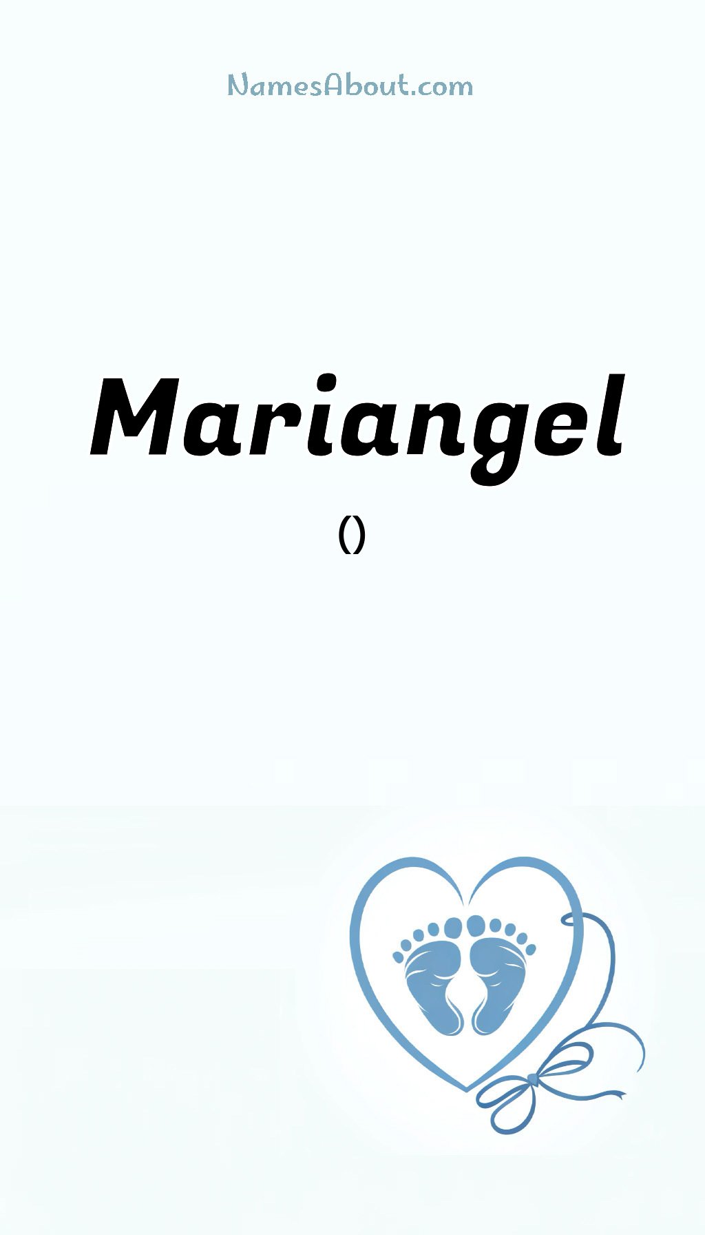 Mariangel name and meaning