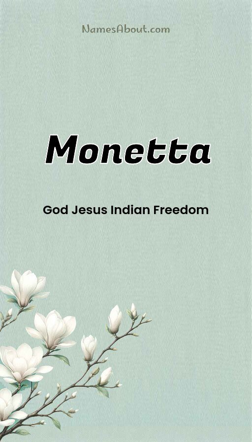 Meaning of Monetta
