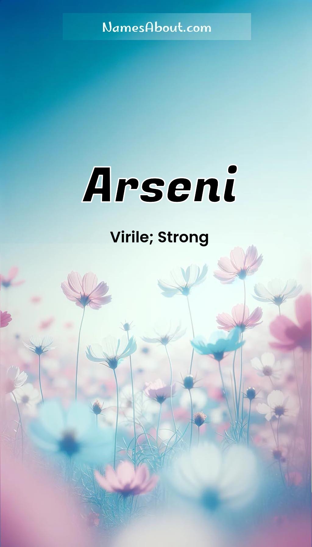 Arseni name and meaning