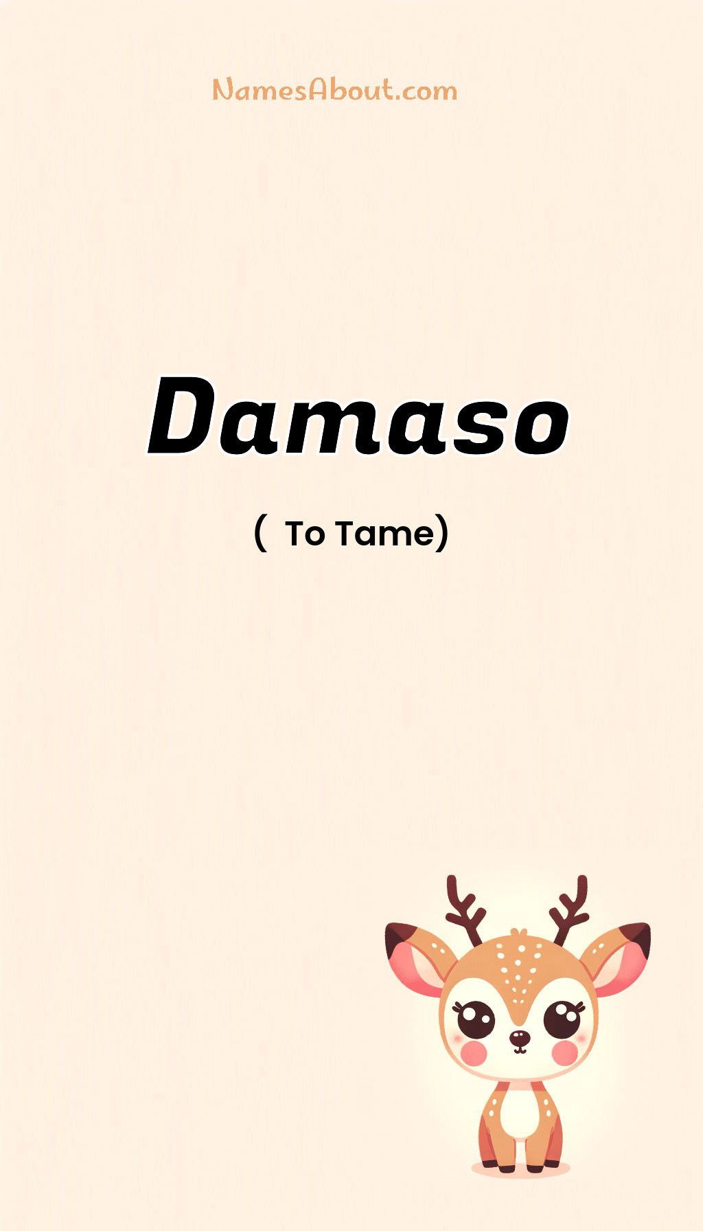 Damaso name and meaning