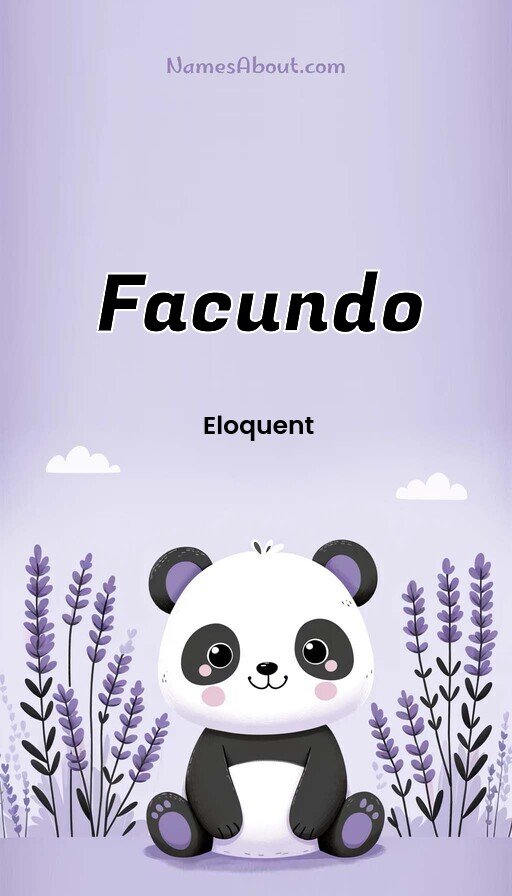 Meaning of Facundo