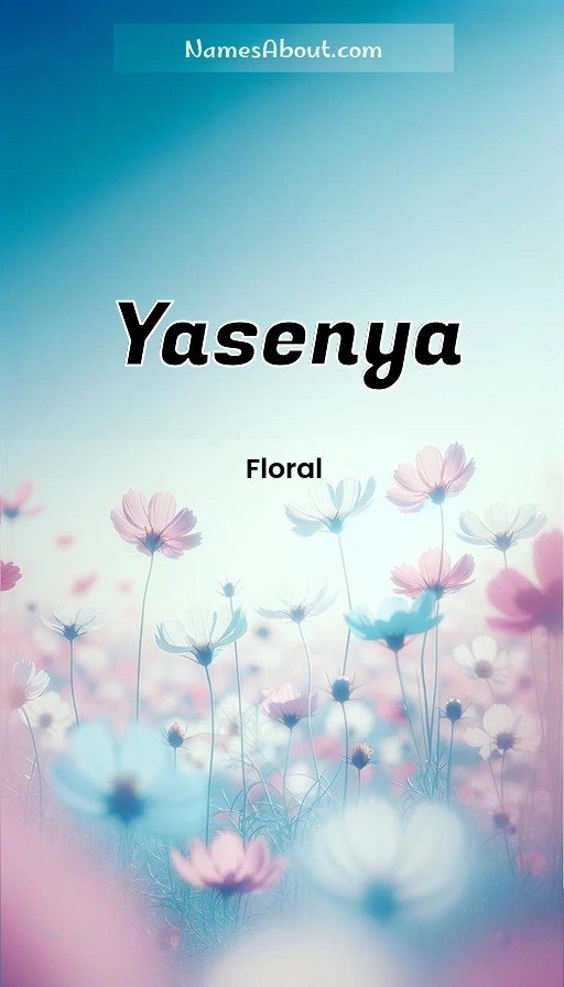 Meaning of Yasenya