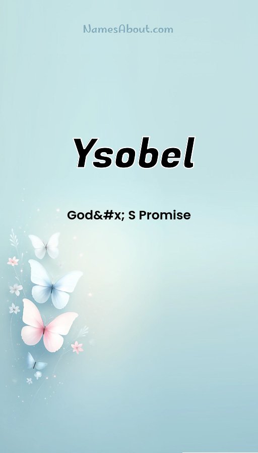 Meaning of Ysobel