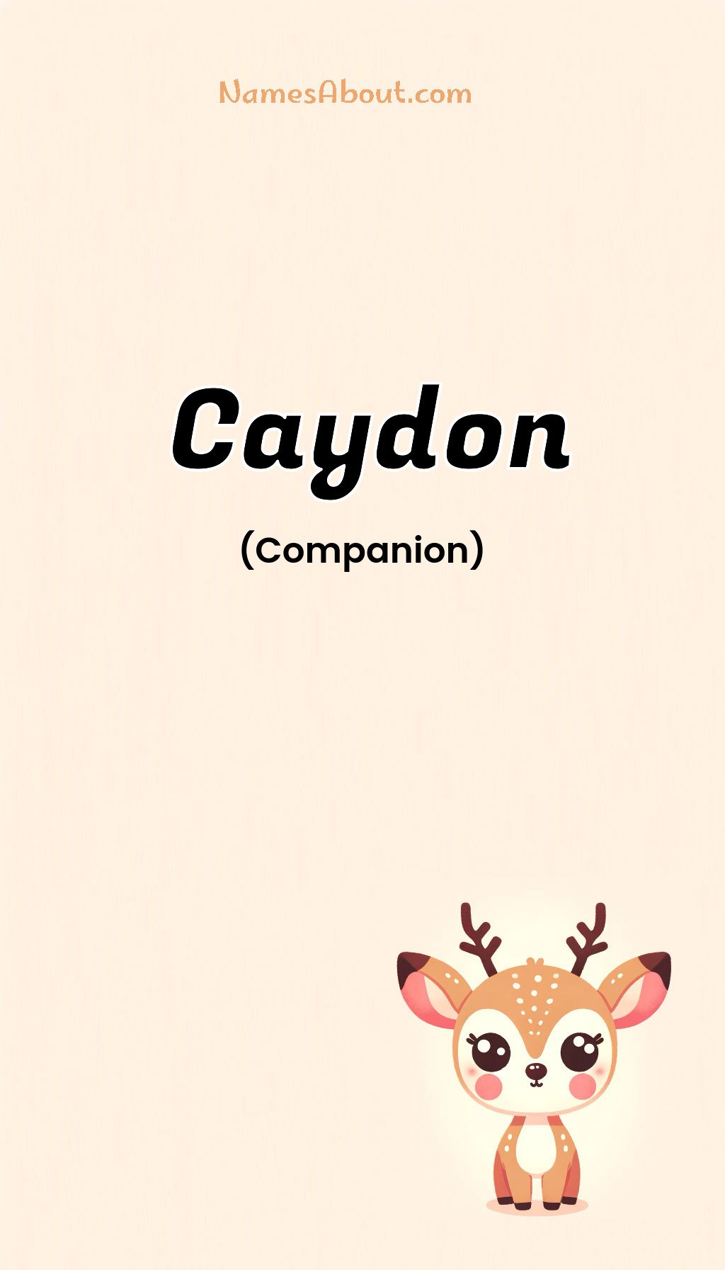 Caydon name and meaning