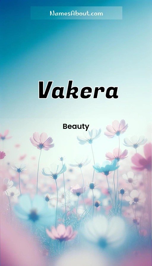 Meaning of Vakera